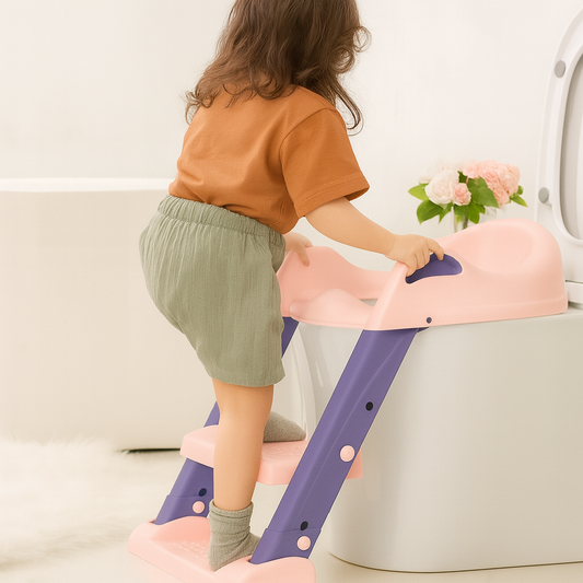 SARMII® – Asiento Entrenador de Baño con Escalera Antideslizante