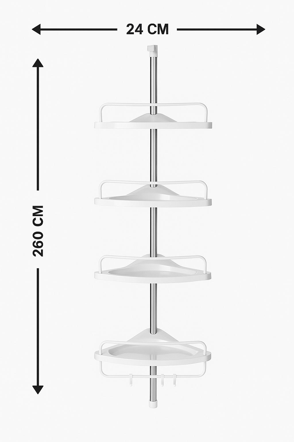Organizador de Baño Esquinero Multiuso – SARMII®